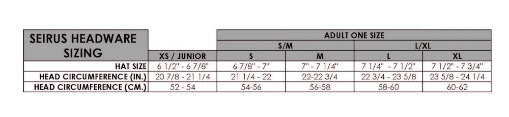 Seirus Size Head